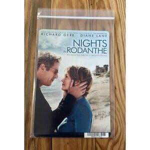 NIGHTS IN RODANTHE - BLOCKBUSTER VIDEO BACKER CARD 5"X8" Gere Lane